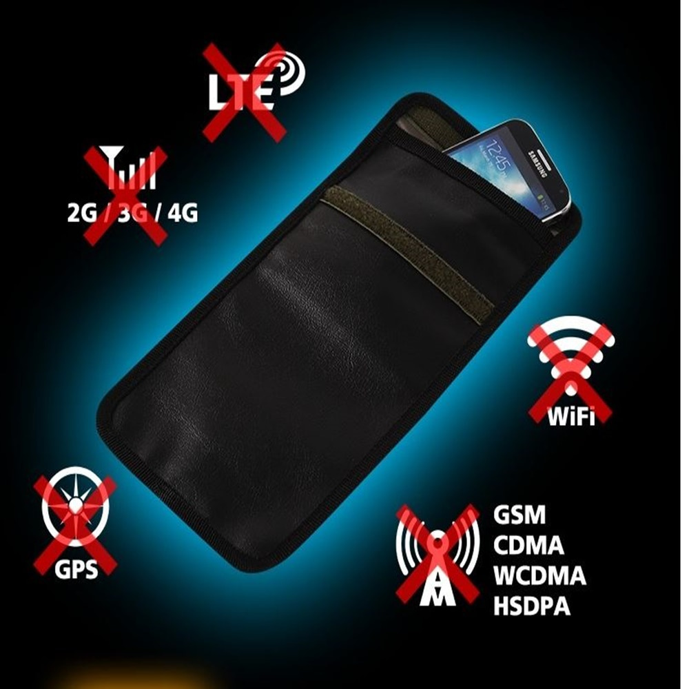 SECURE-BOX 스마트폰 전파차단팩 스마트폰 통신두절 시큐박스(색상랜덤)