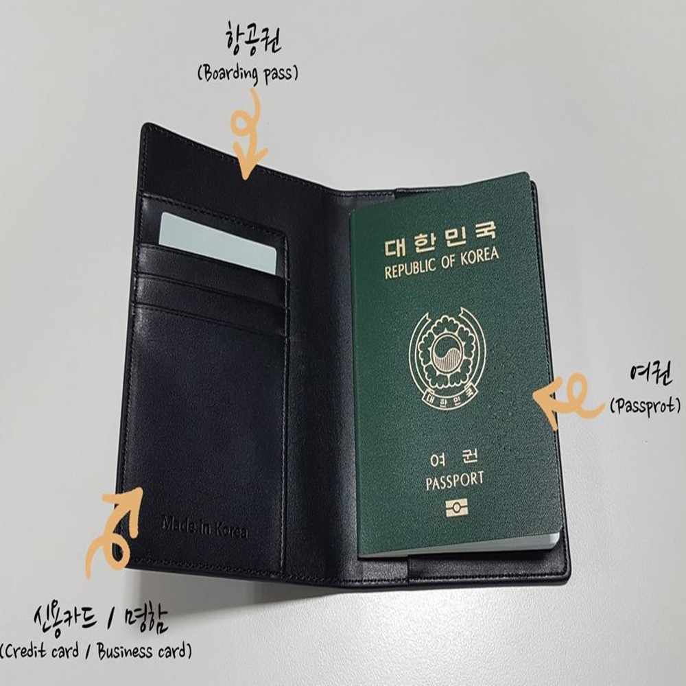 니나노 안심이 여권 신용카드정보탈취방지 지갑